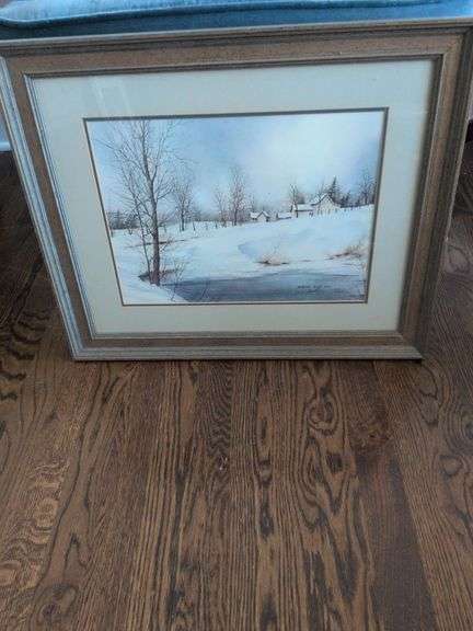 Burton Dye Winter Print 23 x 19 image