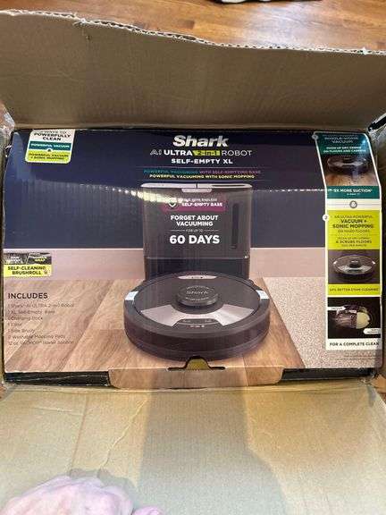 NEW IN BOX- Shark AI Ultra Robot Self Empty XL image