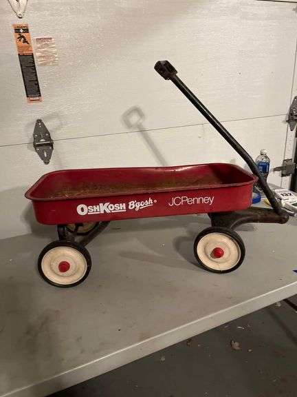 OshKosh B’Gosh Red Wagon - 28”x13”x3.25” Deep image