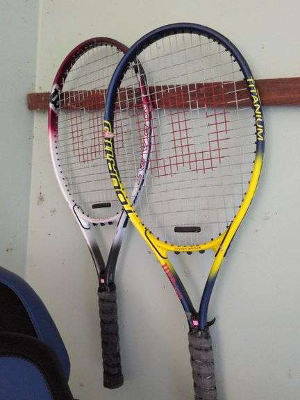 2 Tennis Rackets image