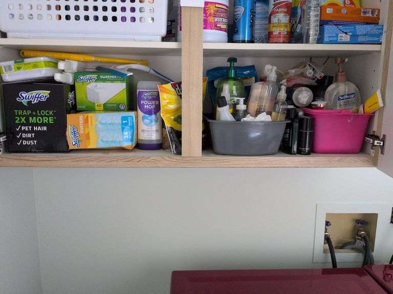 Salvage Lot Bottom Shelf, Bring Boxes image