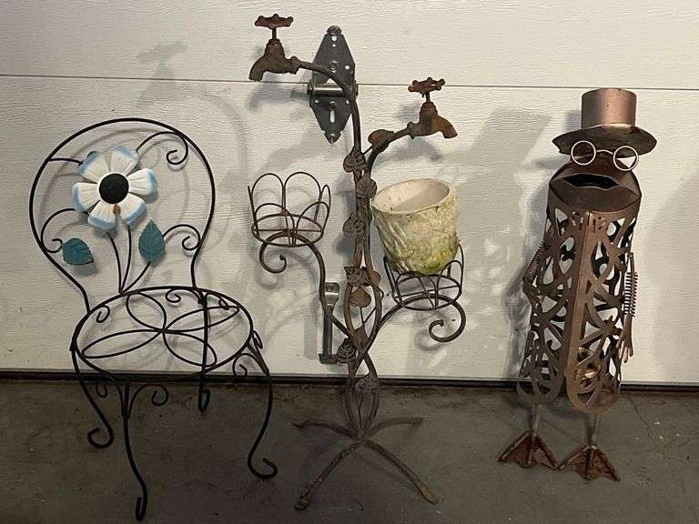3 Pieces of Yard Art image