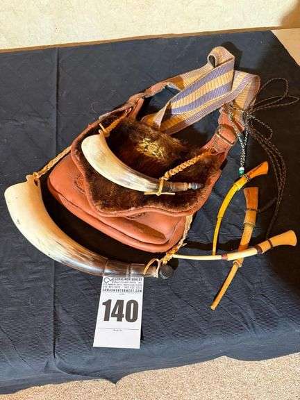 Handcrafted Gun Powder Pouch image