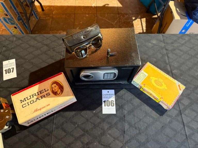 Honeywell Safe, Cigar Boxes, Misc image