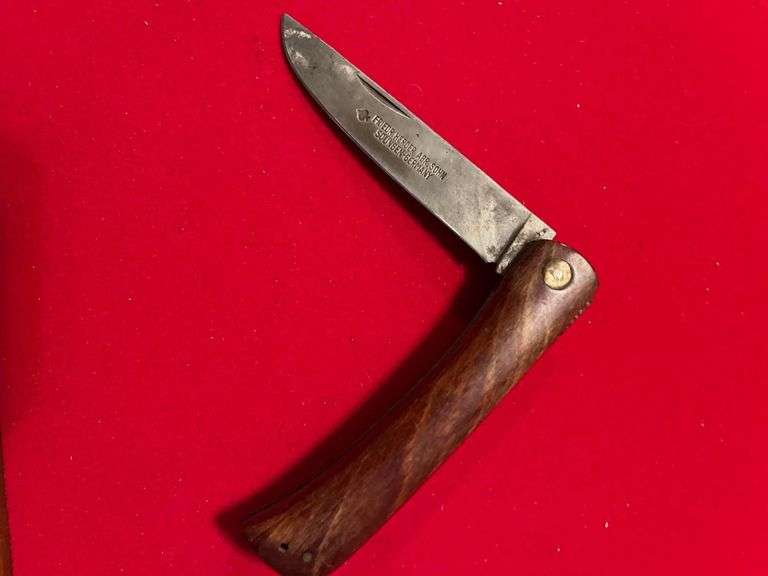Vintage Friedr. Herder Abr. Sohn, Soungen-Germany Knife image