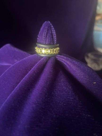 Eternity Band Ring with Gemstones image