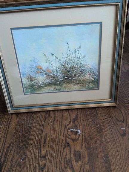 Pair of Burton Dye Prints 16 x 14 image