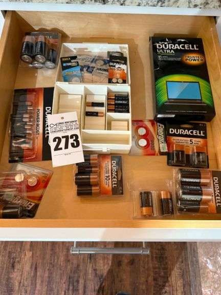 Variety of Batteries image