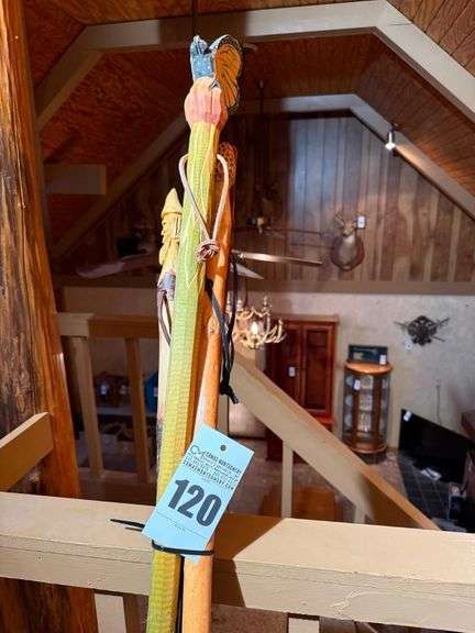 Handcrafted Wooden Walking Sticks image