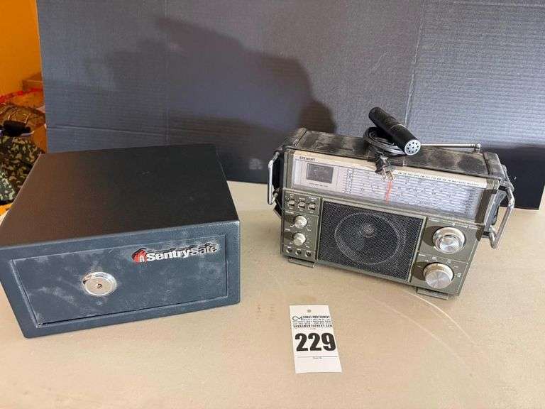 Multi and Receiver Radio, Sentry Safe image