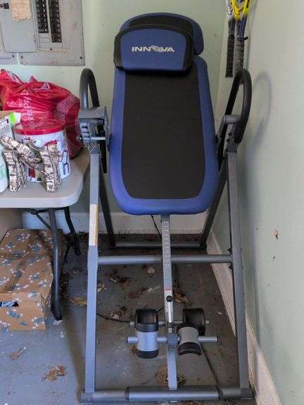 Inversion Table for Back Therapy Heavy Duty Adjustable Stretcher Pain Relief image