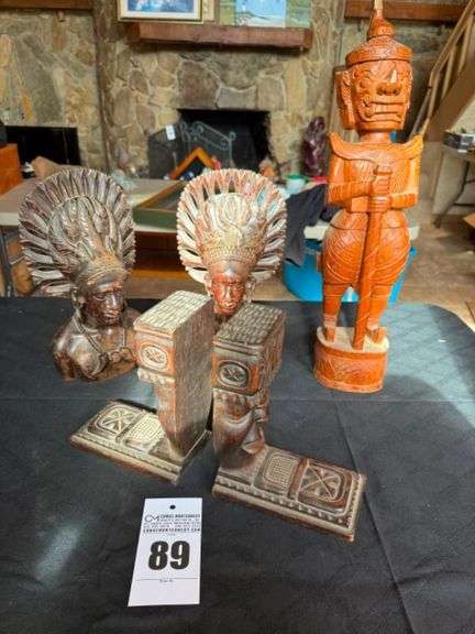 Variety of Carved Statues image