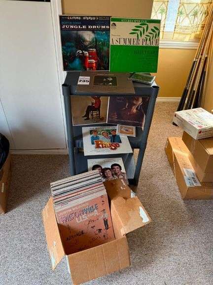 Albums, CDs, & Shelf image