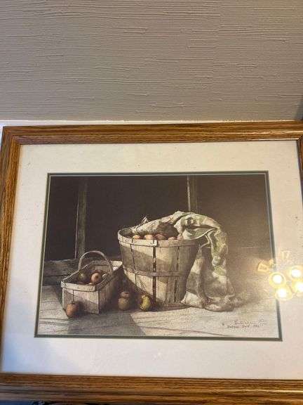 Framed Burton Dye Print 18”x23” image