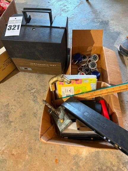 Instamatic M67 Movie Projector & Misc Items image