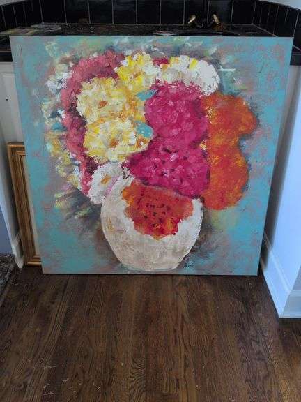 Oil Painting on Canvas 40 x 40 image