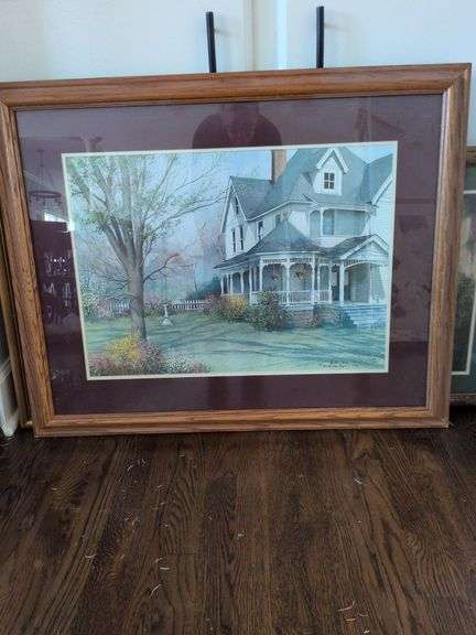 Burton Dye Farmhouse Print image