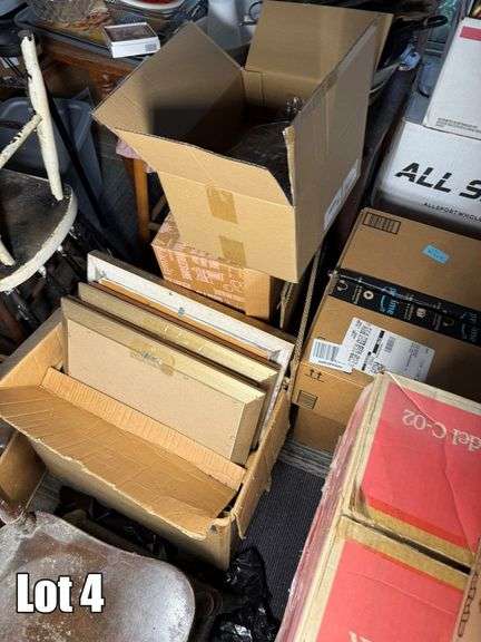 Salvage Lot- Misc. Items Including- Glassware, Furniture, Clothe Rack, Window, Jumper Cables, Etc. (BUYER RESPONSIBLE FOR REMOVAL)
