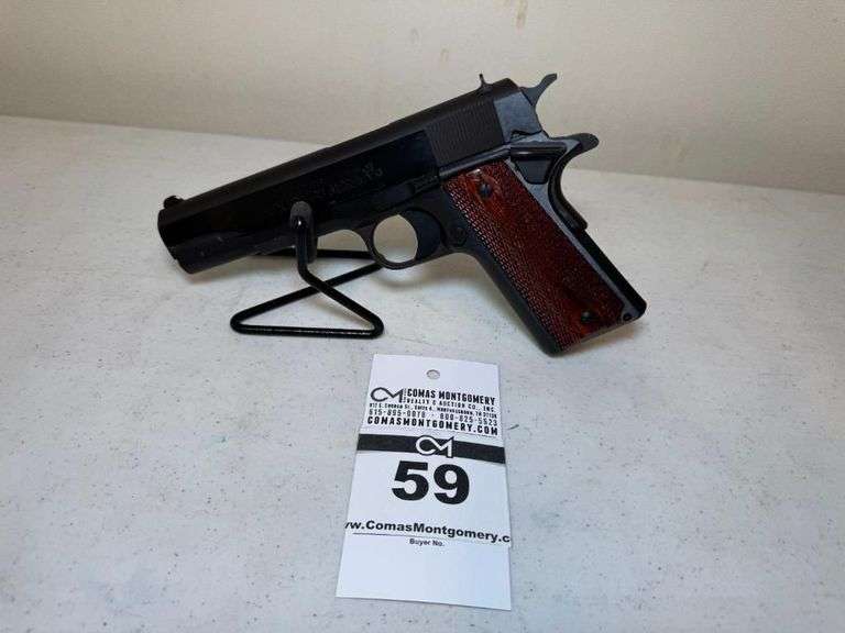 Colt 1911 Government Model .45 ACP Pistol - 100 years of Service Addition