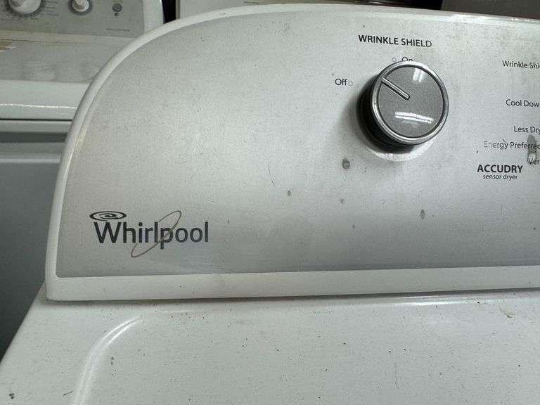 Whirlpool White Top Load Electric Clothes Dryer
