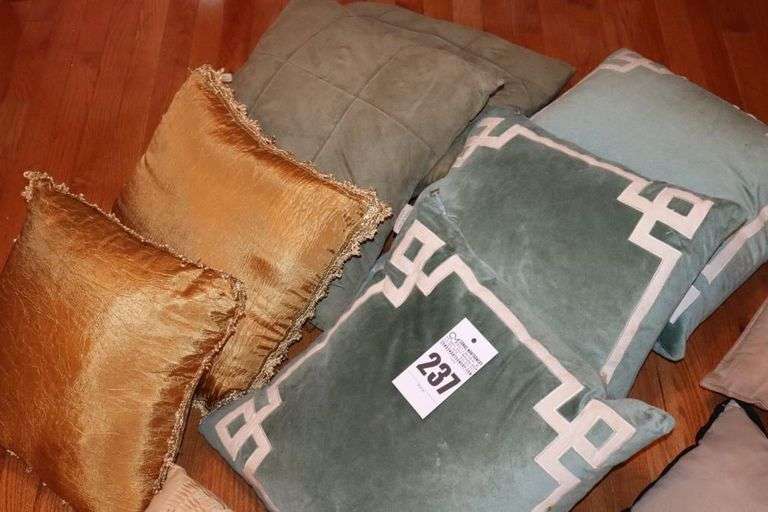 Variety of Throw Pillows - 3 sets etc.