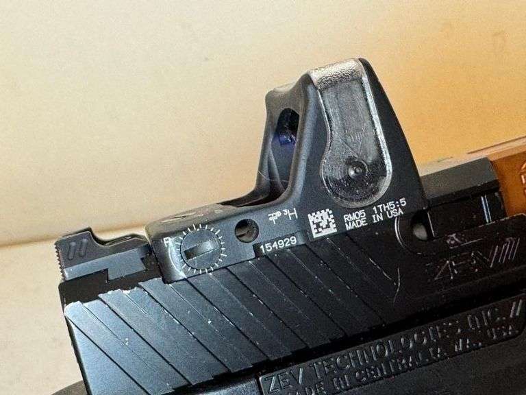 ZEV Technologies OZ-9MM Pistol with Red Dot Sight