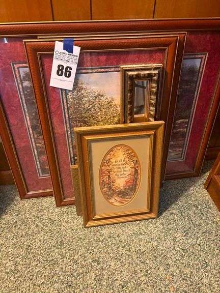 Assorted Framed Art Prints and Wall Decor