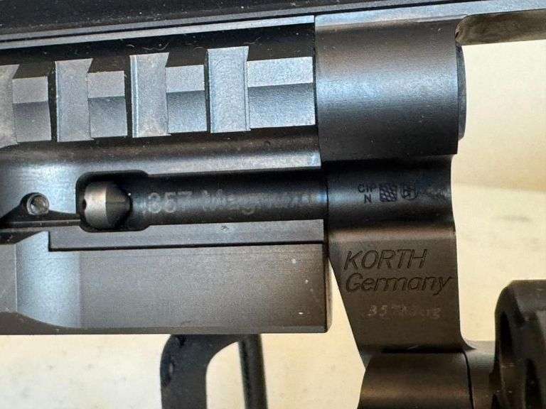 Korth Nighthawk Custom .357 Magnum Revolver - Serial #153384