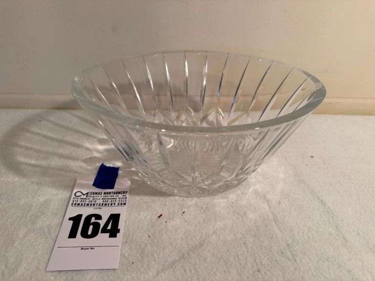 St. George Crystal Lead Glass Bowl