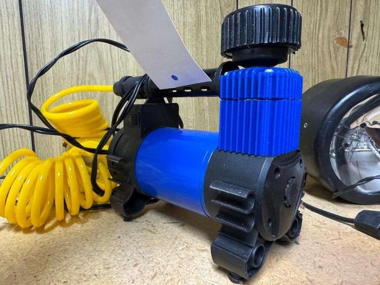 Power Torque Air Compressor and Spot Light