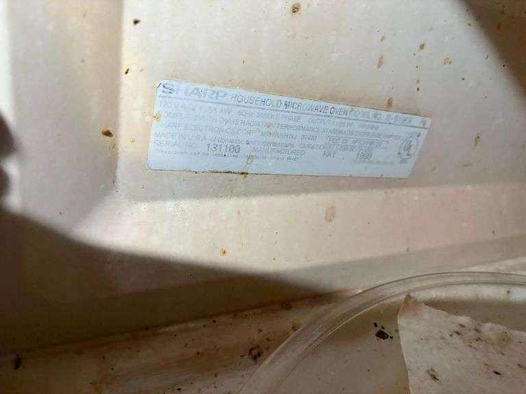 Sharp Carousel Microwave Oven