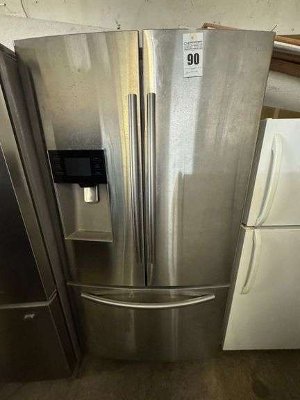 Samsung French Door Refrigerator Model RF263BEAESR