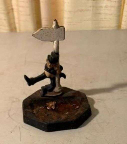 Figural Cast Iron Ashtray