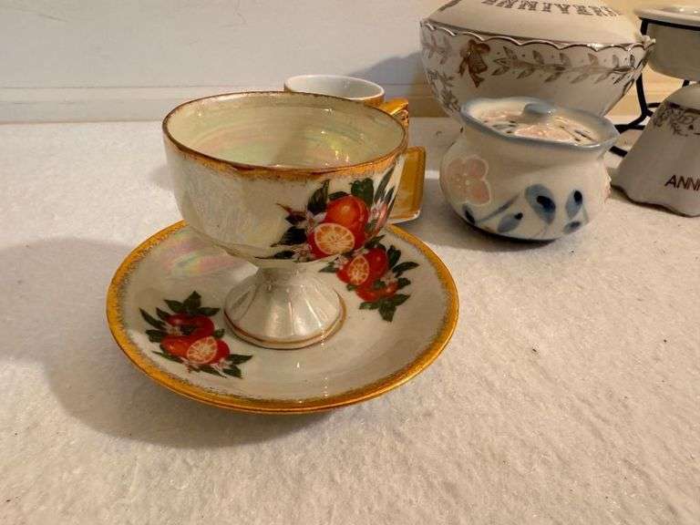 Porcelain 25th Anniversary and Collectible China Assortment