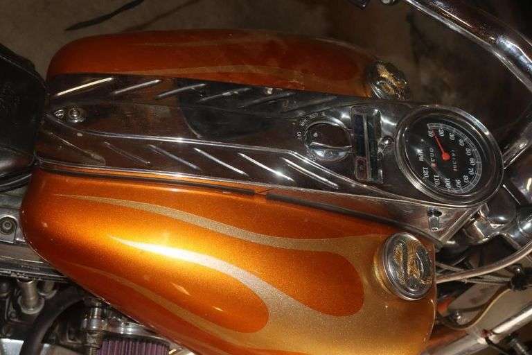 1993  HARLEY-DAVIDSON  FLSTF / Fat Boy 1993 Harley-Davidson Fat Boy Motorcycle 16139 Miles - Amber Flames "Live to Ride-Ride to Live” - Does have title - last ride was approx. a year ago.