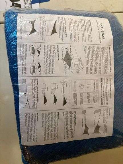 New Blue Shade Sail