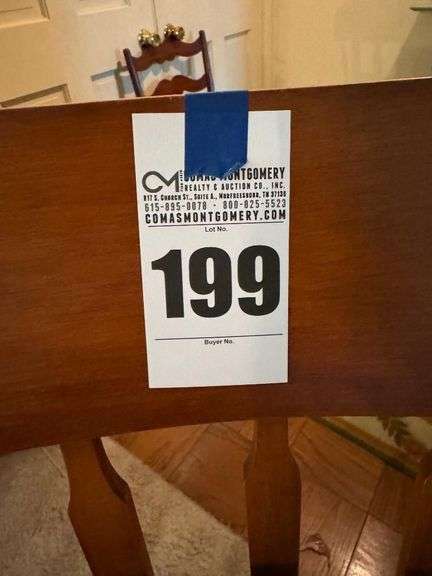 Wood Rocking Chair with Padded Seat