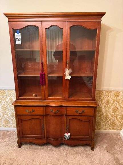 Wood Hutch Cabinet
