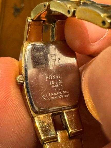 Assorted Wristwatches: Longines, Timex, Fossil ES-1103