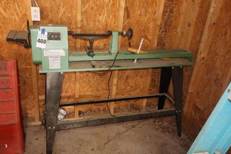 Central Machinery 14"x40" Wood Lathe with 7" Disk image