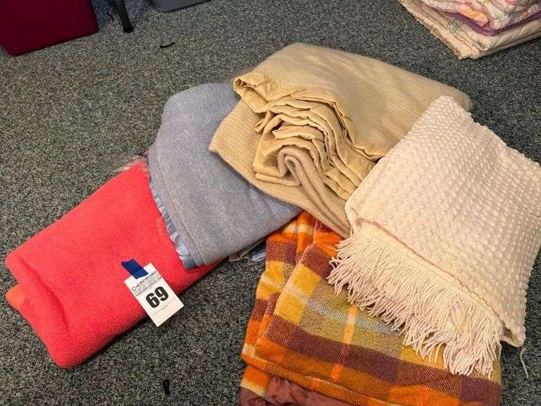 Assorted Throw Blanket Collection