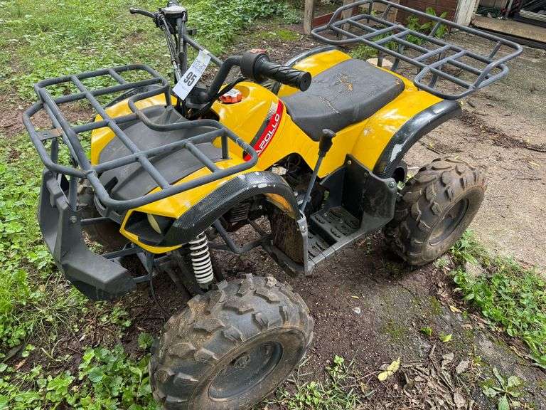 Apollo 125CC Yellow ATV with Reverse