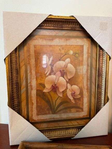 Variety of Framed Art Prints and Needlepoint Pictures