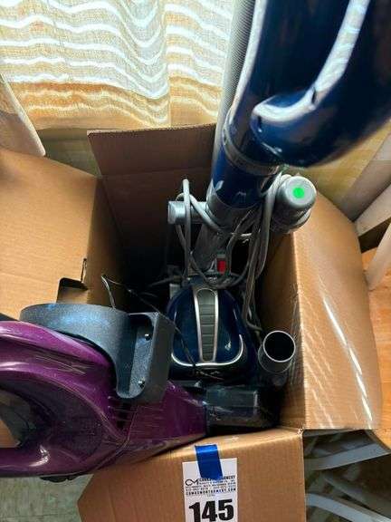 Shark Navigator Under Appliance Wand and Cordless Quick Up Vacuums