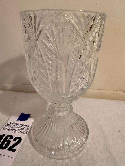 Crystal Lead Dep Lomo Vase