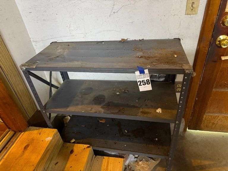 Metal Three-Tier Storage Shelf