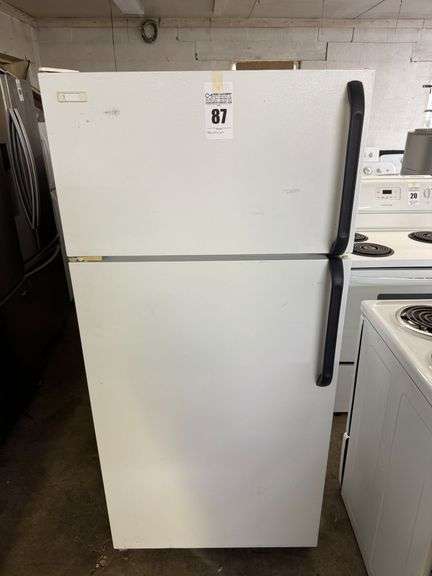 Kenmore White Top Freezer Refrigerator Model 2539768090
