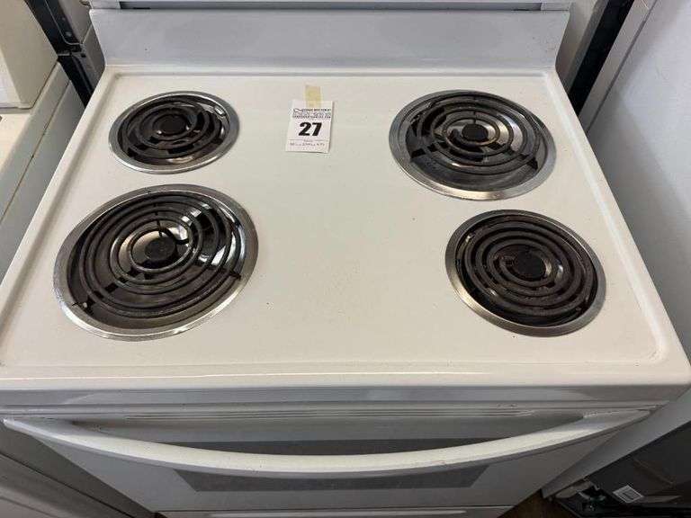 Frigidaire FFEF3016VWF White Electric Range