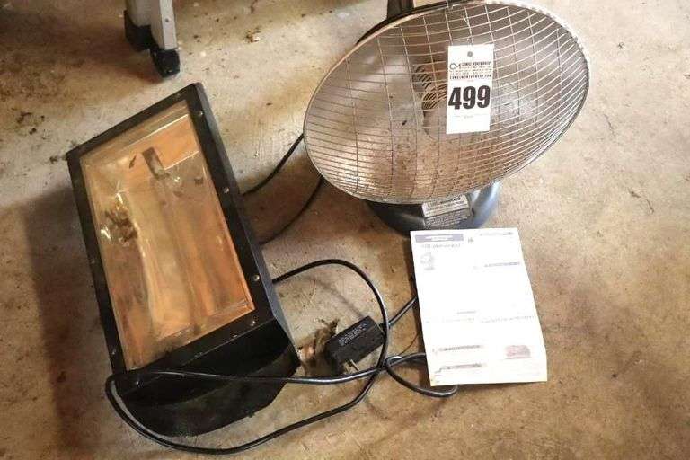 Lakewood Parabolic Heater & additional Heater (no hanging Hardware) image