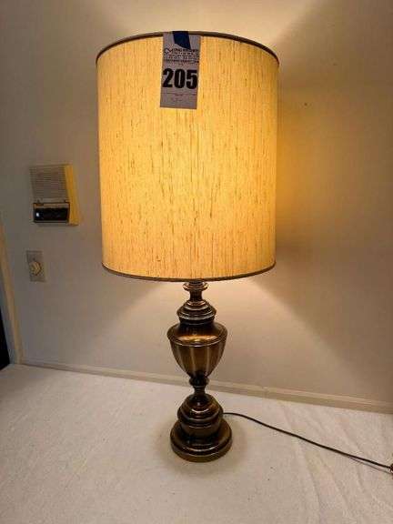 Stiffel Table Lamp with Fabric Shade
